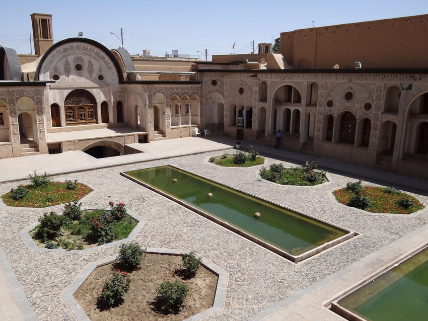 An ancient Iranian house in yazd, Iran