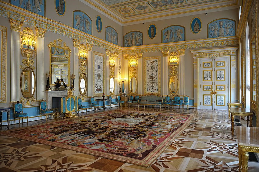 Mirror in a palace