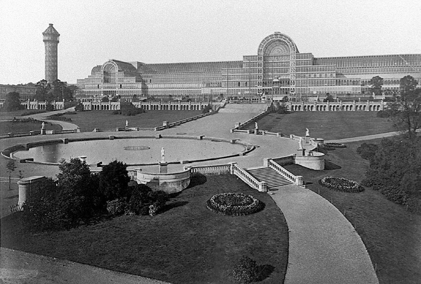 Crystal Palace in Hyde Park, London