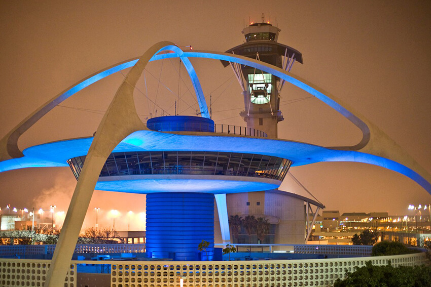 Theme Building at LAX - Los Angeles
