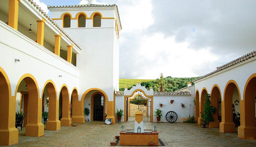The Haciendas with the yellow pattern