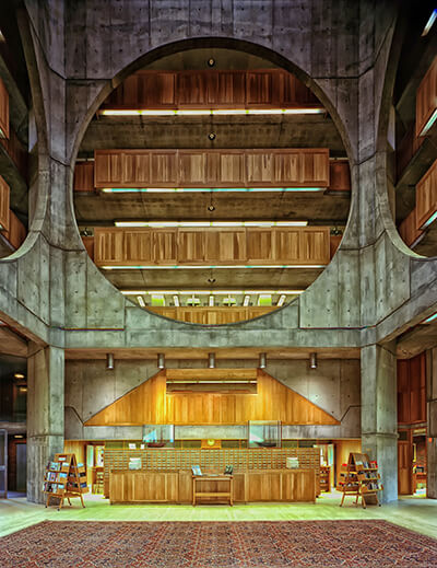 Louis Kahn’s Exeter Library in New Hampshire