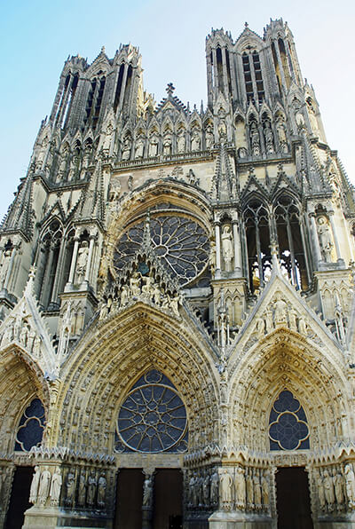 Reims Cathedral in Reims