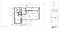 the ground floor plan of a family house