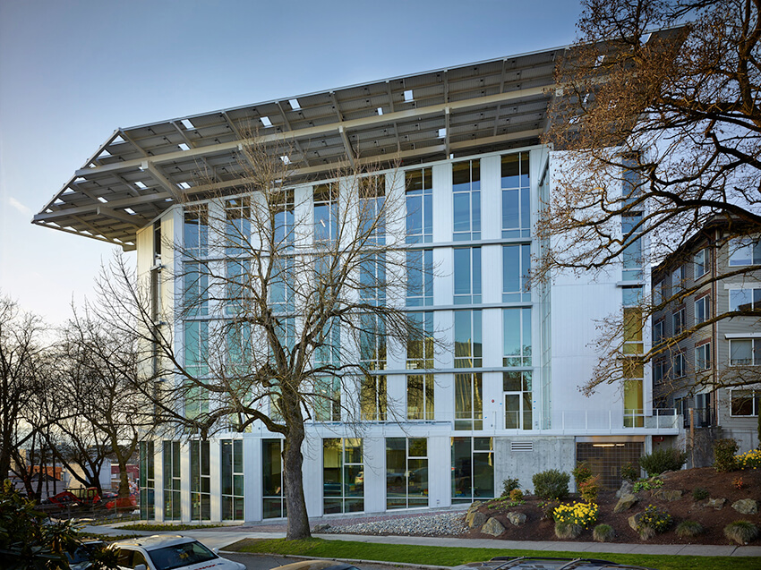 Bullitt Center, a building in green architecture style