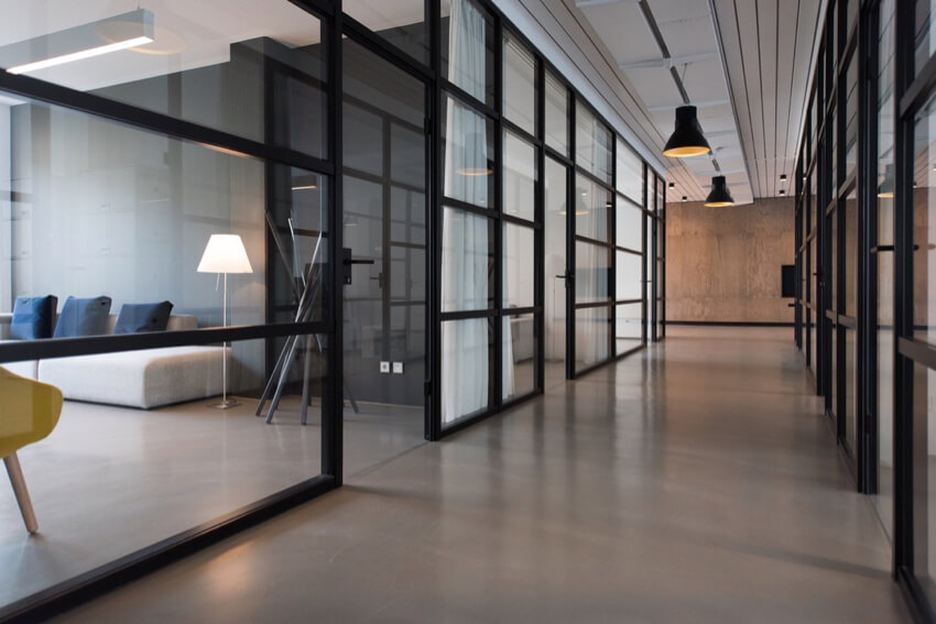 a transparent architecture office