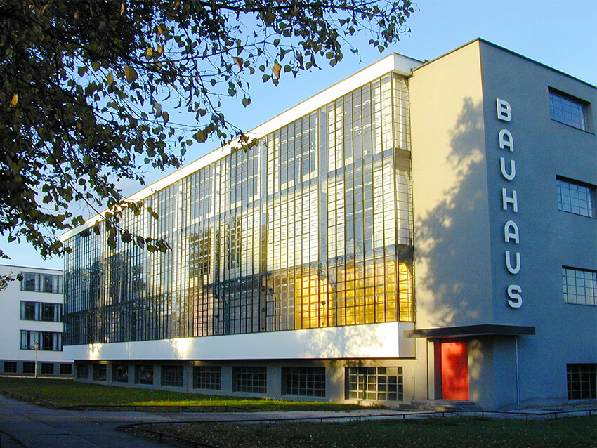 Bauhaus school’s original building in Weimar, Germany