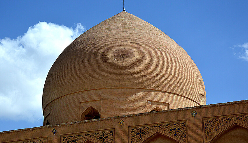 A Persian brick dome 