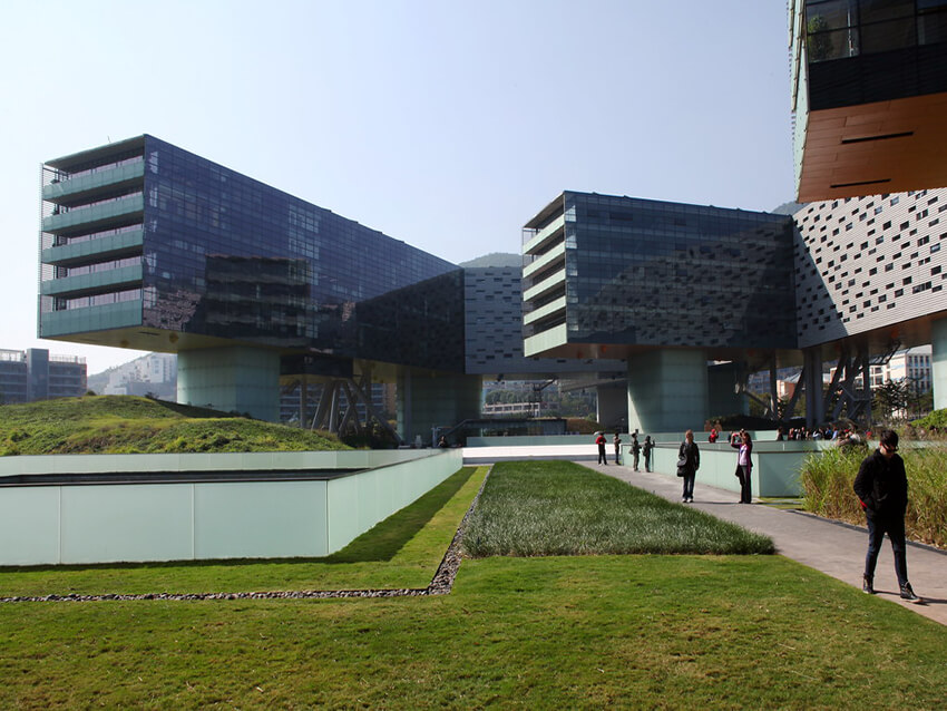 Chinese Architecture, vanke center building, a sustainable building in china