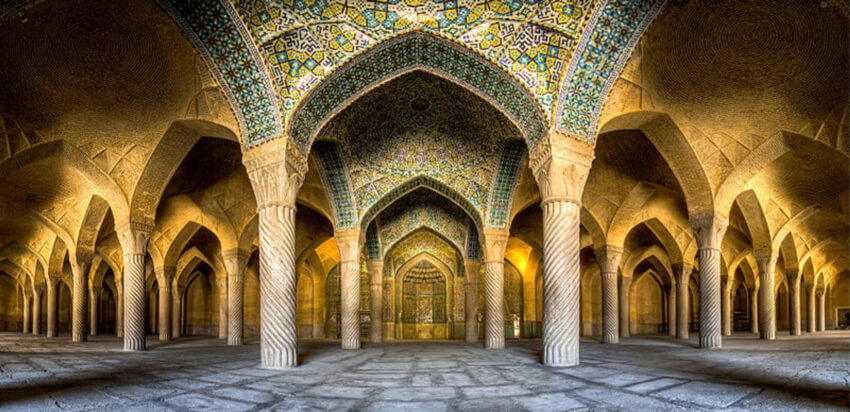 Nasir-ol-molk Mosque in Shiraz