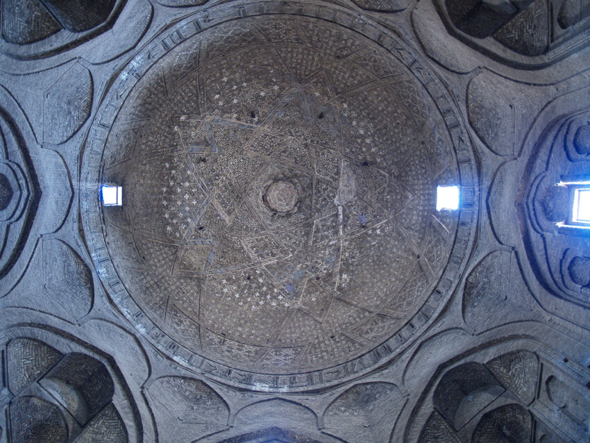 Taj-al-Molk dome in Isfahan, Iran
