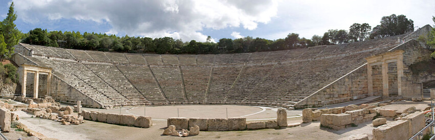 The Great Theatre of Epidaurus in Epidaurus