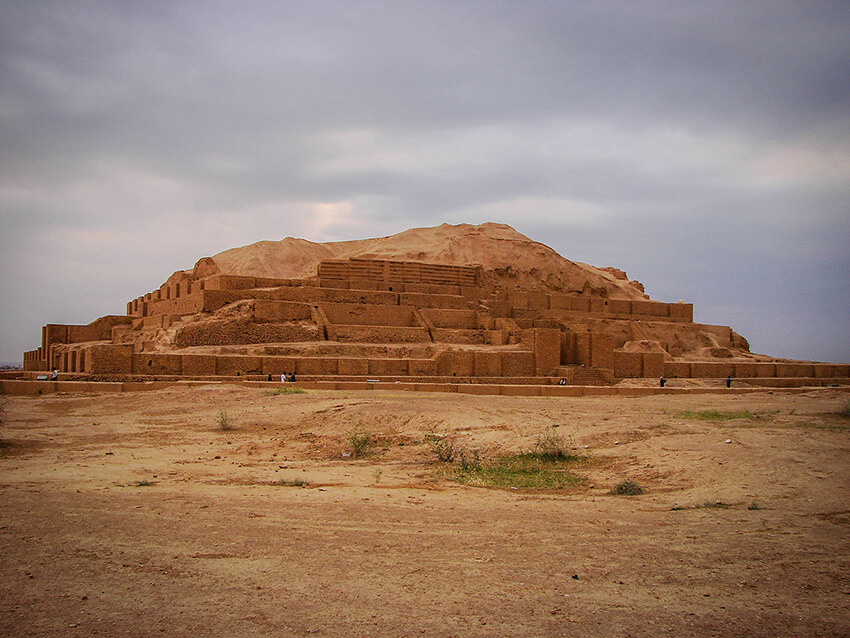 Chogha Zanbil Ziggurat in Khuzestan, Iran