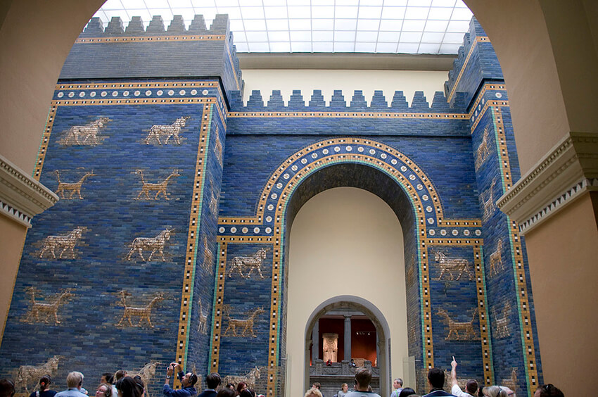 Ishtar Gate in Berlin Museum