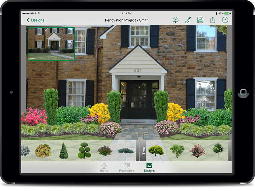 Landscape design pictures app