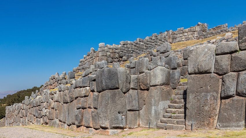 Sacsayhuamán Cuzco in Perú