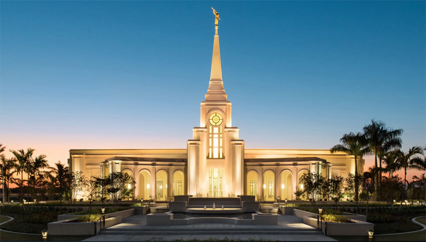 Mormon temple sacred architecture