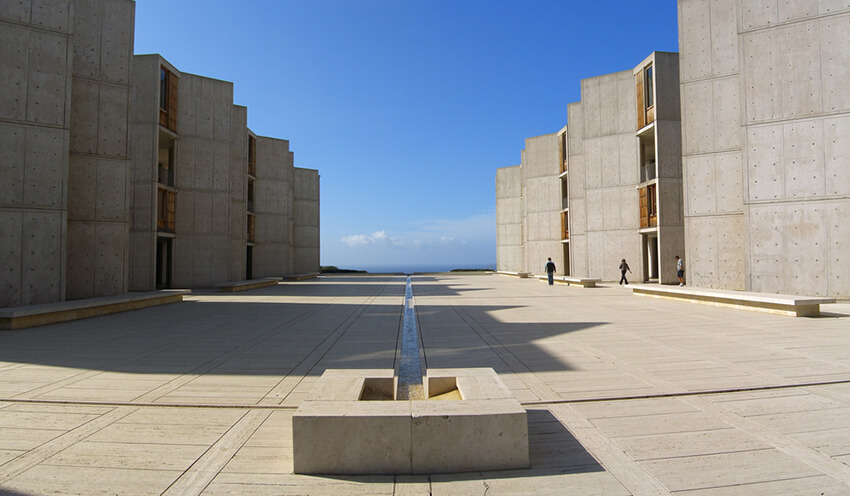 Louis Kahn’s Salk Institute in California
