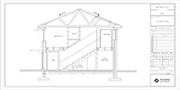the main section of a small two-story residential project