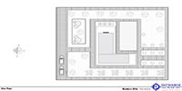 the site plan of a family villa