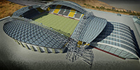 structure of football stadium design project
