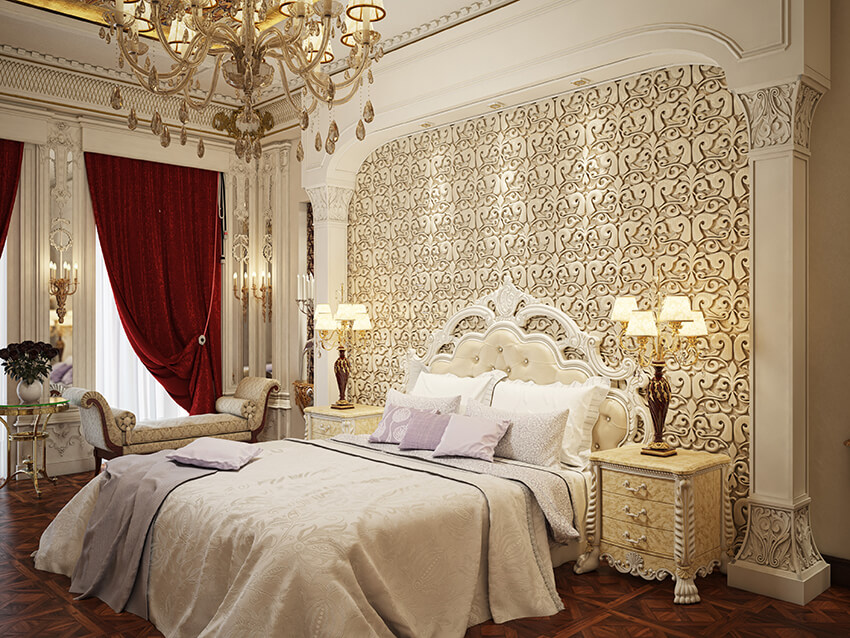classic bedroom interior design 