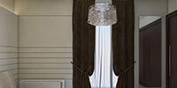curtain design in the modern bedroom
