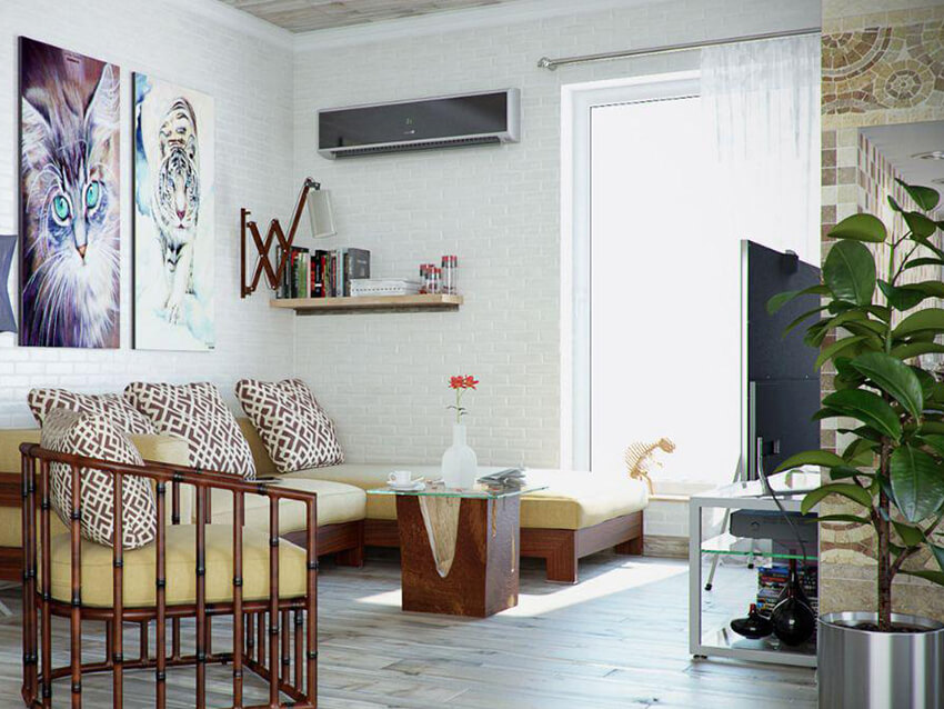 bright cozy apartment interior design