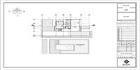 the first-floor plan of a modern office