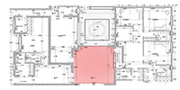 floor plan of the cafe