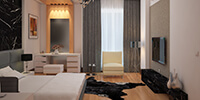 contemporary bedroom interior design 